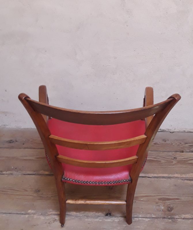 Armchair cherry tree period Restoration XIX °