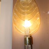Pair of Murano glass wall lights, Toso
