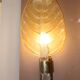 Pair of Murano glass wall lights, Toso