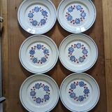 Six Badonviller Bagatelle flat plates