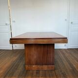 Art Deco solid wood dining table