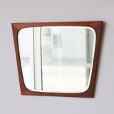 Vintage teak mirror – Aksel Kjersgaard – Danish design 1960