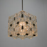 Set of Two Glass Pendant by Kamenicky Senov, 1960s