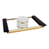 Vintage mirror tray