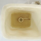 Lampe "Herbier" en cire vintage