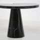 Black Marble Eros Coffee Tables by Angelo Mangiarotti for Skipper, 1980s, Set of 2