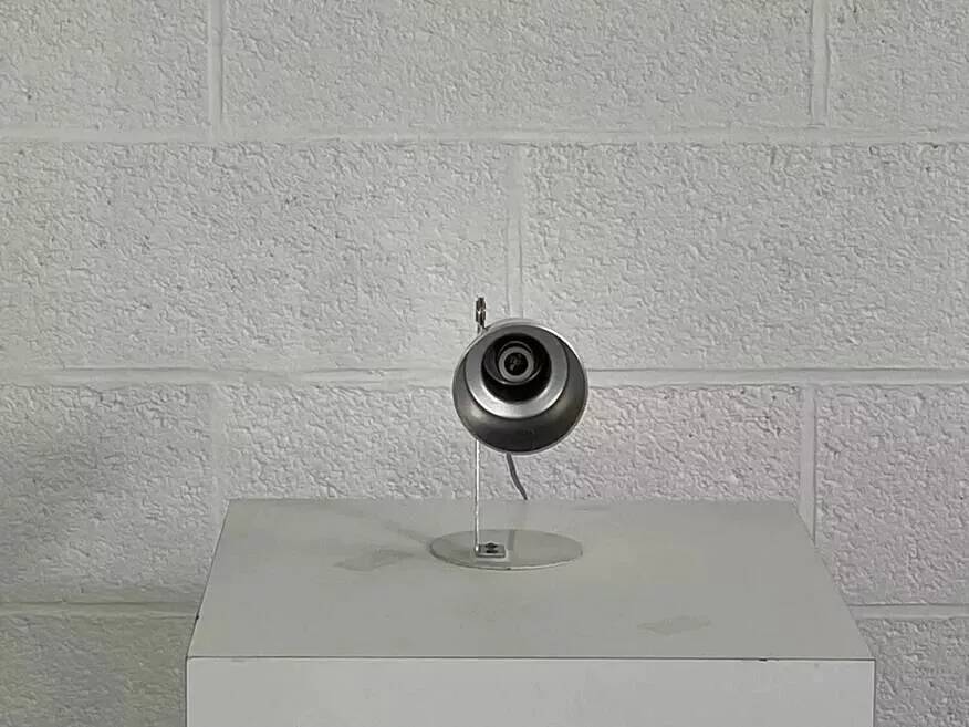 Petite lampe années 50 en métal