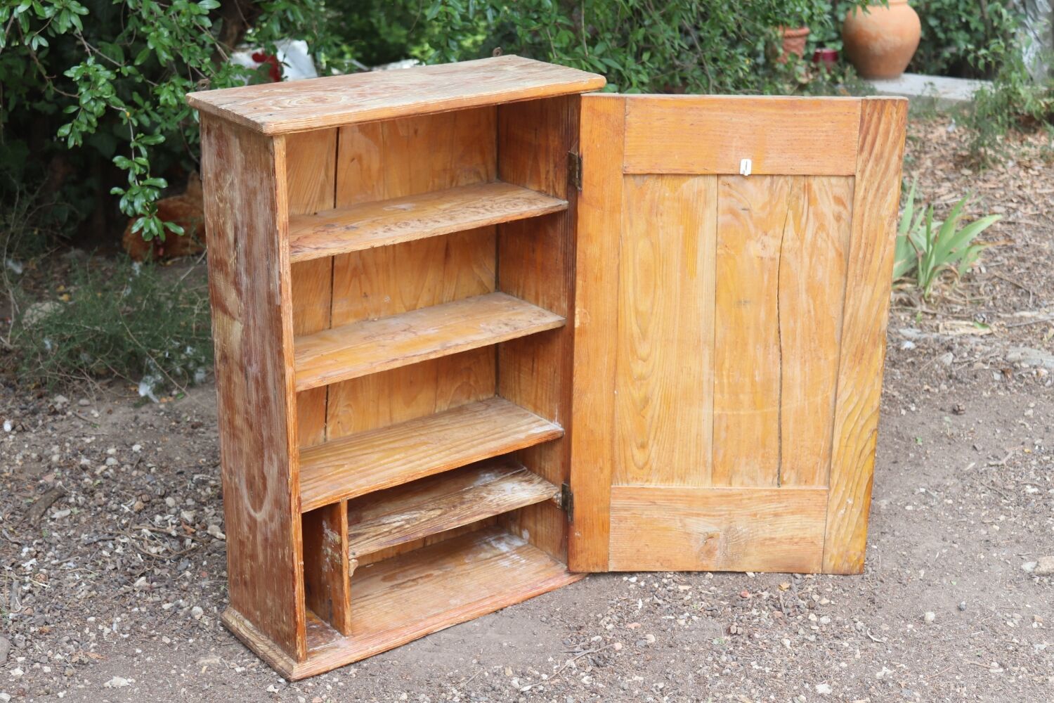 Small old wardrobe to hang