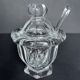 Moutardier en cristal de Baccarat