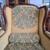 Louis XVI bergère armchairs, late 19th - early 20th century