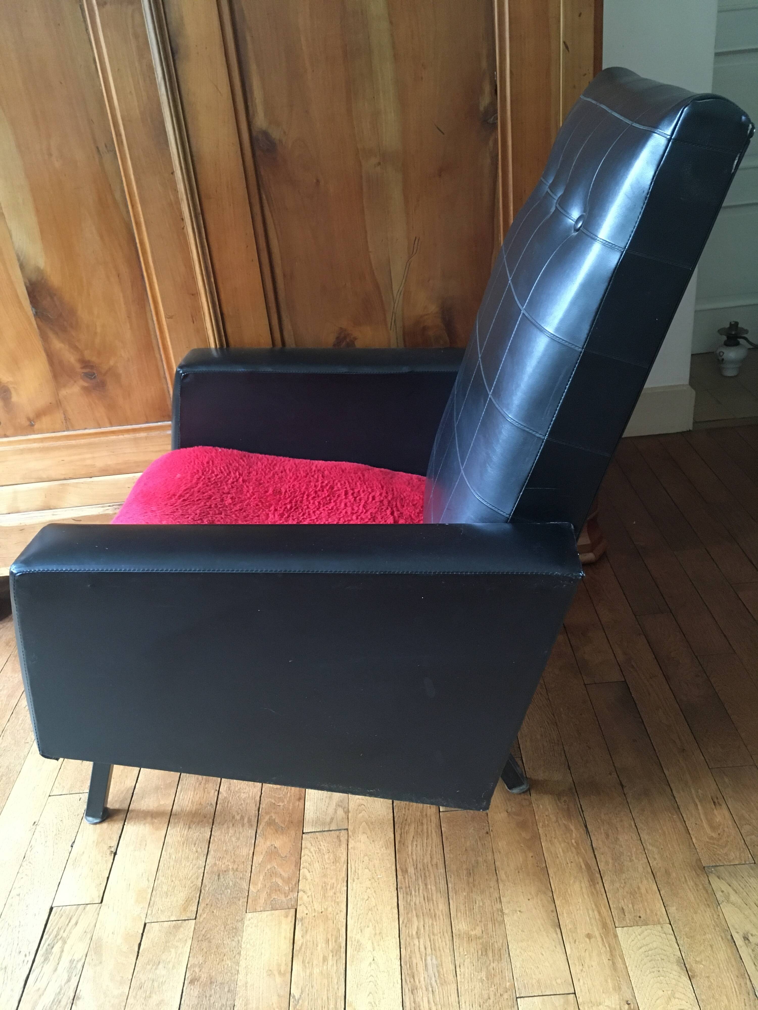 fauteuil vintage années 1960