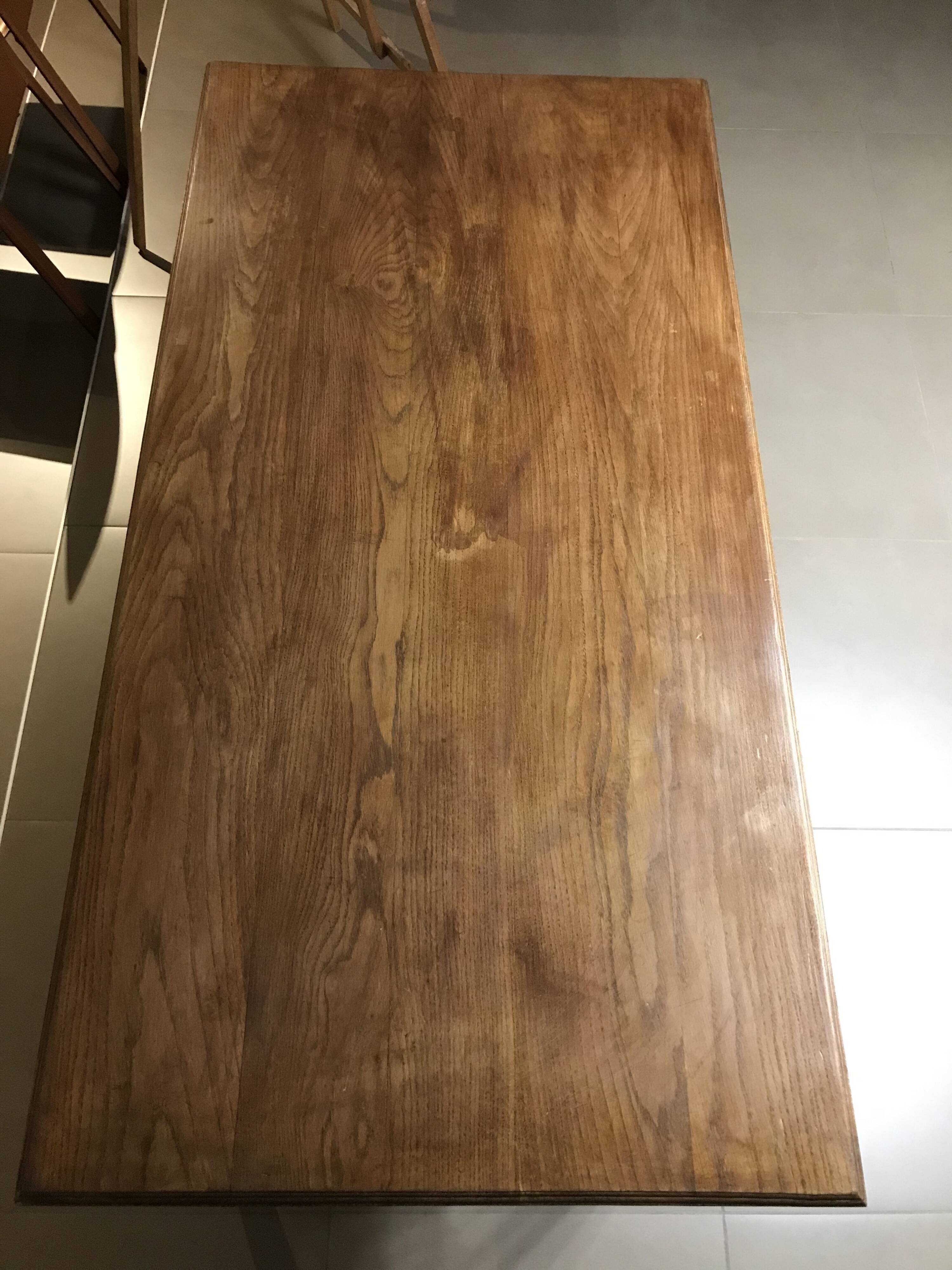Oak farmhouse table