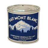 mont blanc enamelled plate