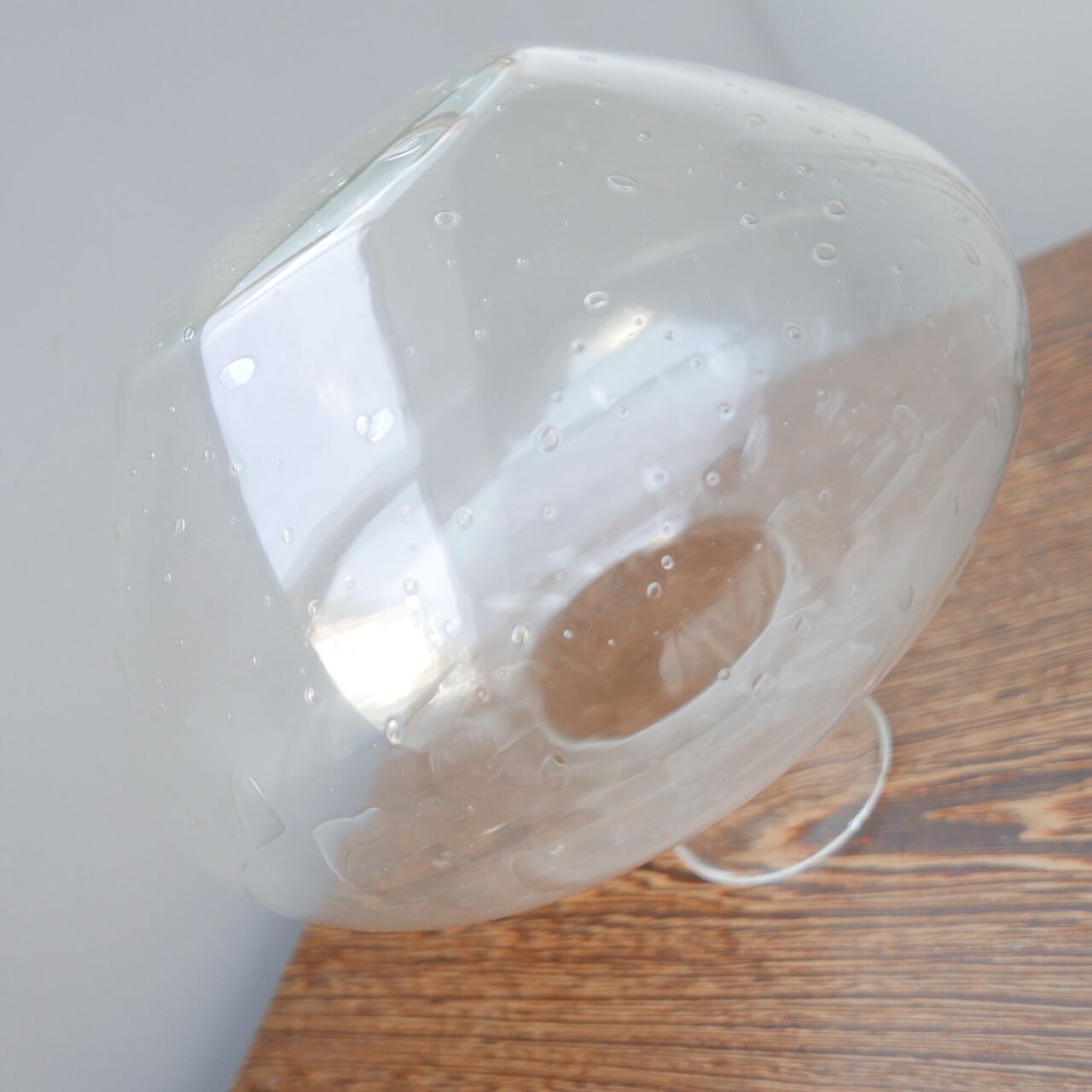 Mid-century glass wall light