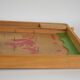 old wooden pinball