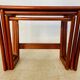 Vintage Danish nesting tables from the 1960s by Kai Kristiansen.