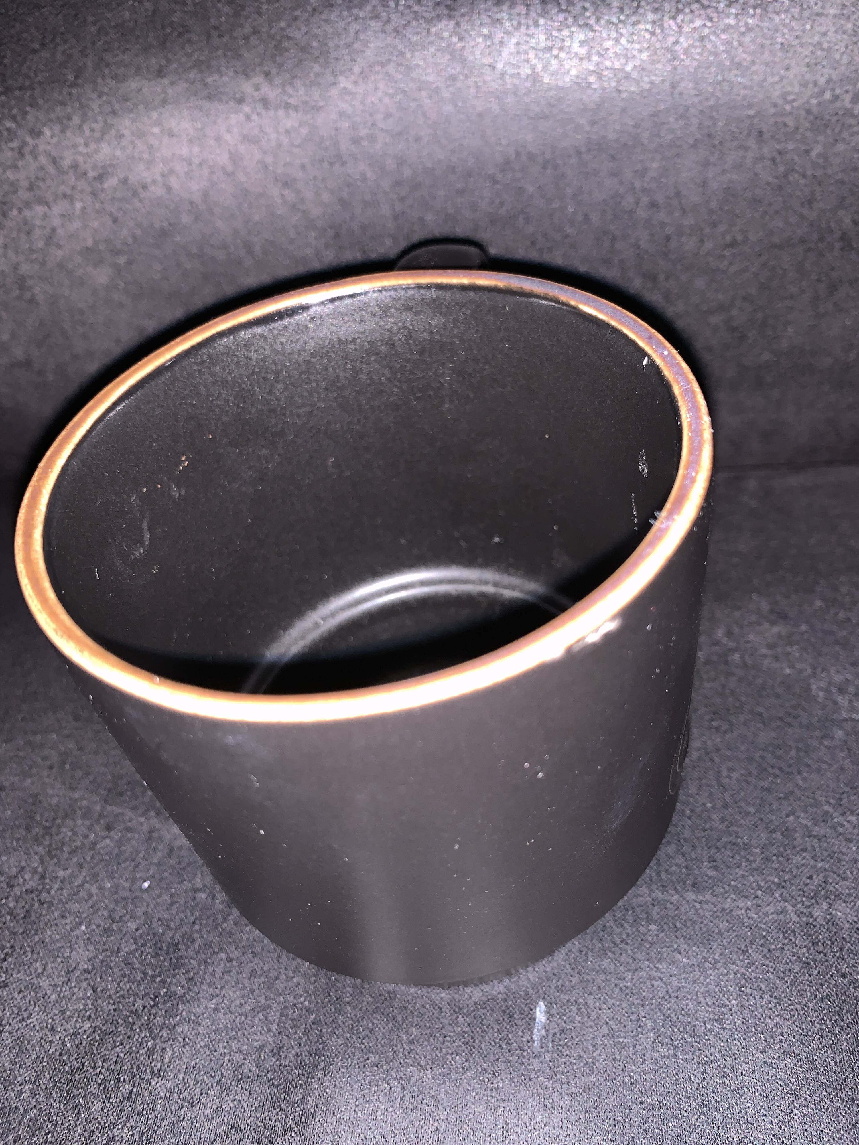 Brittany cup triske decor 9cm triskell decoration France stoneware coffee mug