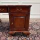 Classic English Chesterfield Partnerdesk Desk