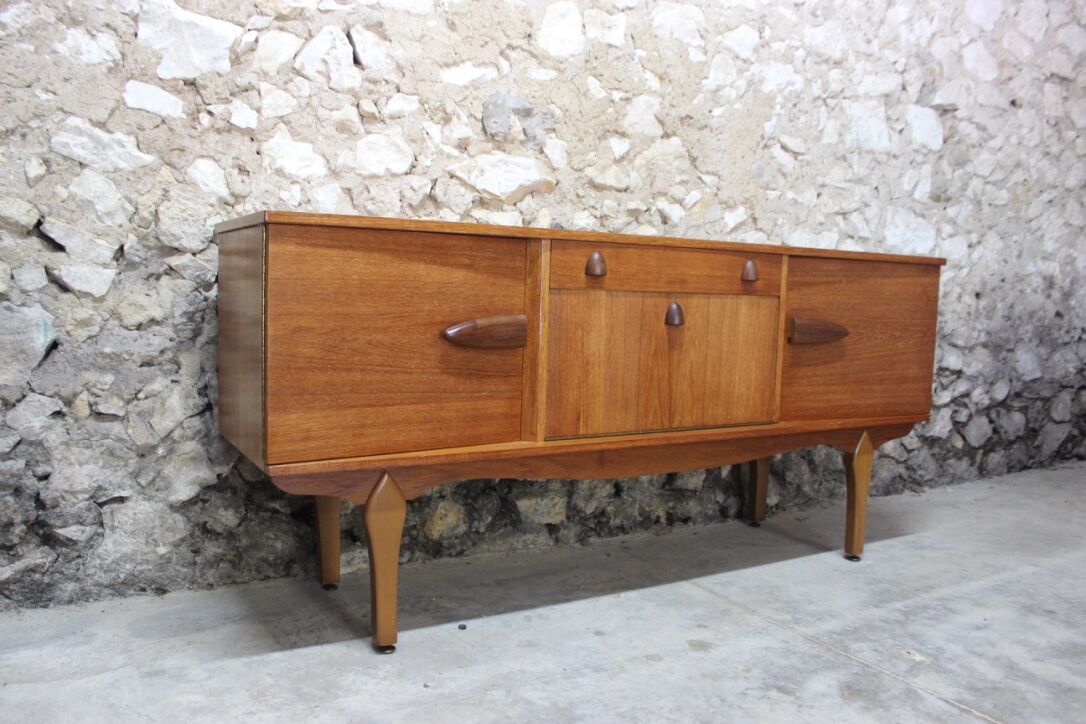 Vintage teak Scandinavian-style sideboard by Jentique