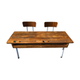 Double school desk