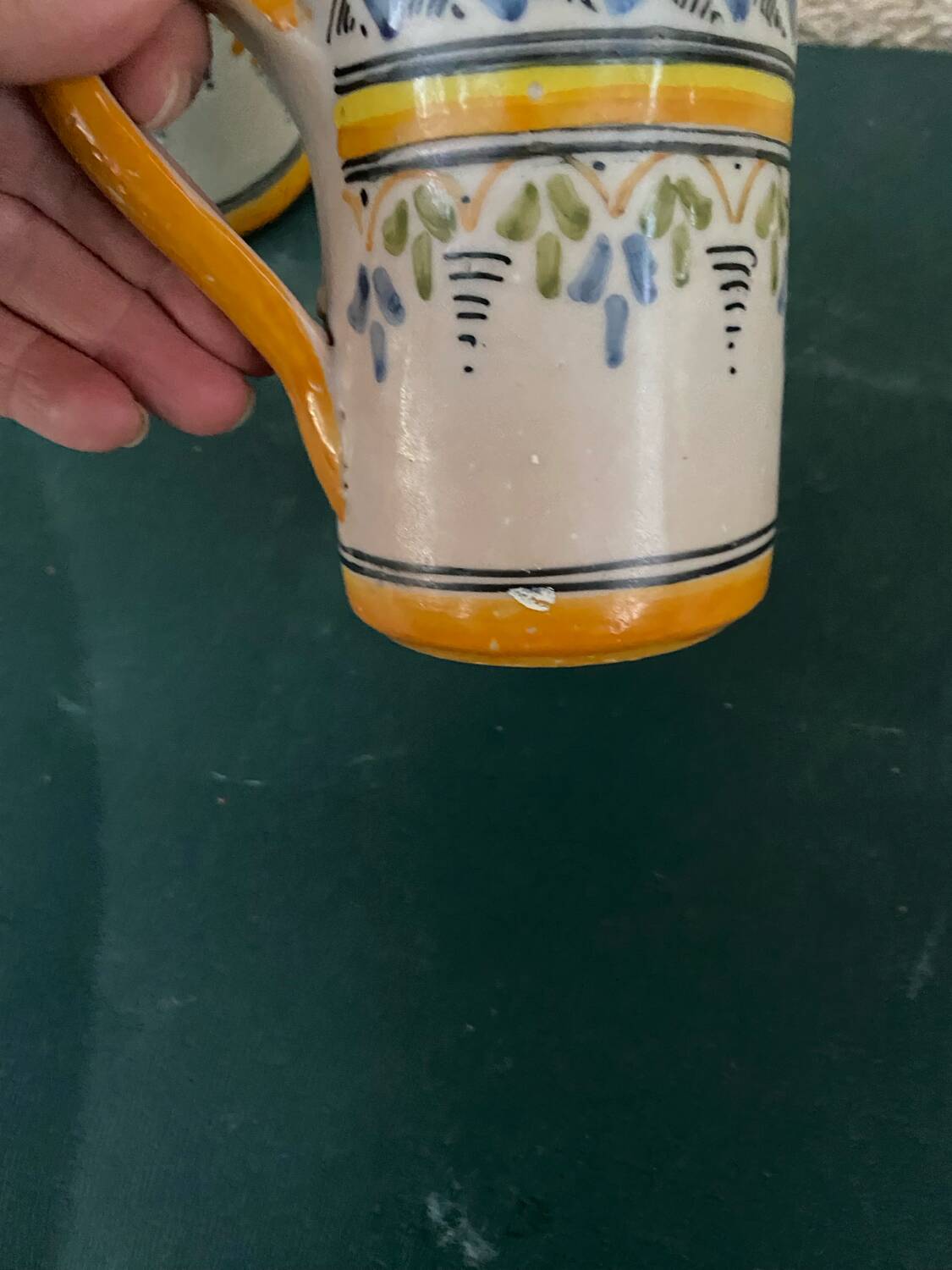 Lots of artisanal mugs