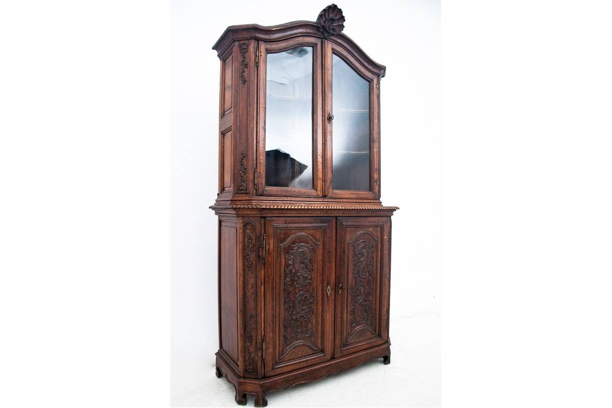 Library display case, France, circa 1880.