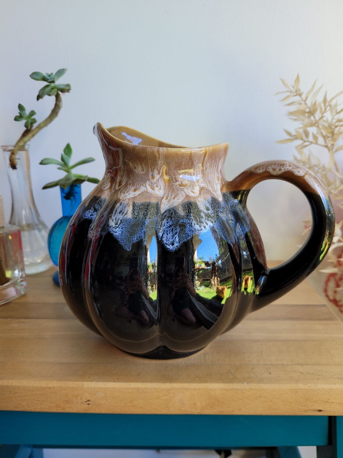 Broc / pitcher pumpkin Vallauris