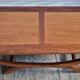 Table basse esprit colonial, Pier Import, années 80