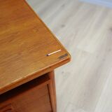 TEAK WRITING DESK DANISH DESIGN 60 70 RETRO