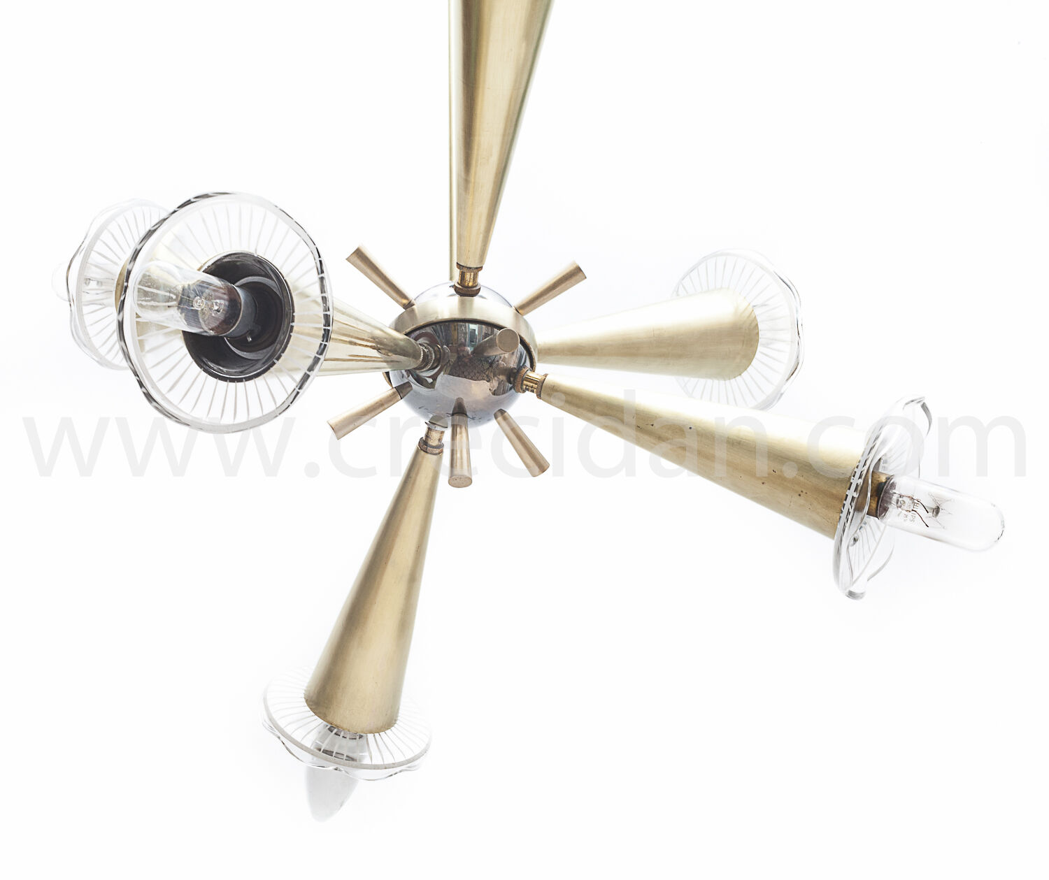 Lustre Spoutnik 6 feux