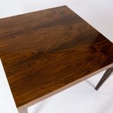 Coffee table in rosewood designed by Severin Hansen for Haslev Furniture Factory in the 1960s.