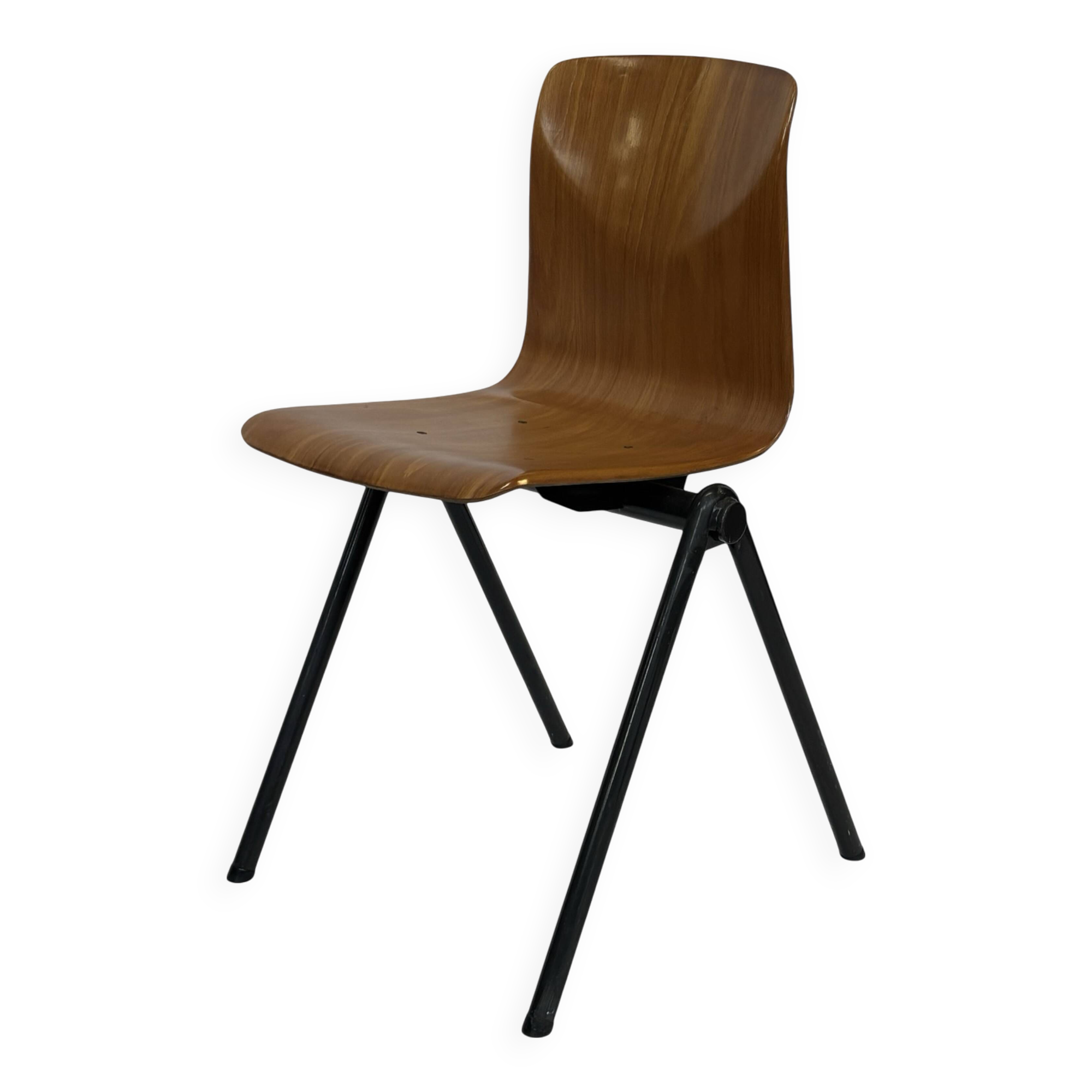 Vintage Chair Galvanitas Pagholz school chair design Dutch design