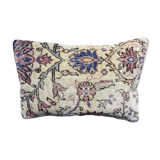 Turkish Carpet Floral Lumbar Pillow 40x60cm
