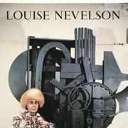 Exhibition poster of Louise Nevelson at the Galerie Claude Bernard, 1986