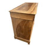 French Louis Philippe Chest of Drawers, Late 19th Century, Burr Walnut