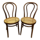 Chaises Bistrot Café Pays-Bas Années 1960 C.T.C. Style Thonet N°18 Vintage