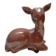 biche céramique porcelaine collection rose irisé bambi vintage décoration kitch 50 enfant bohème