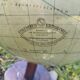 Vintage terrestrial globe Columbus from the 1950s.