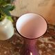 Vase en opaline tricolore