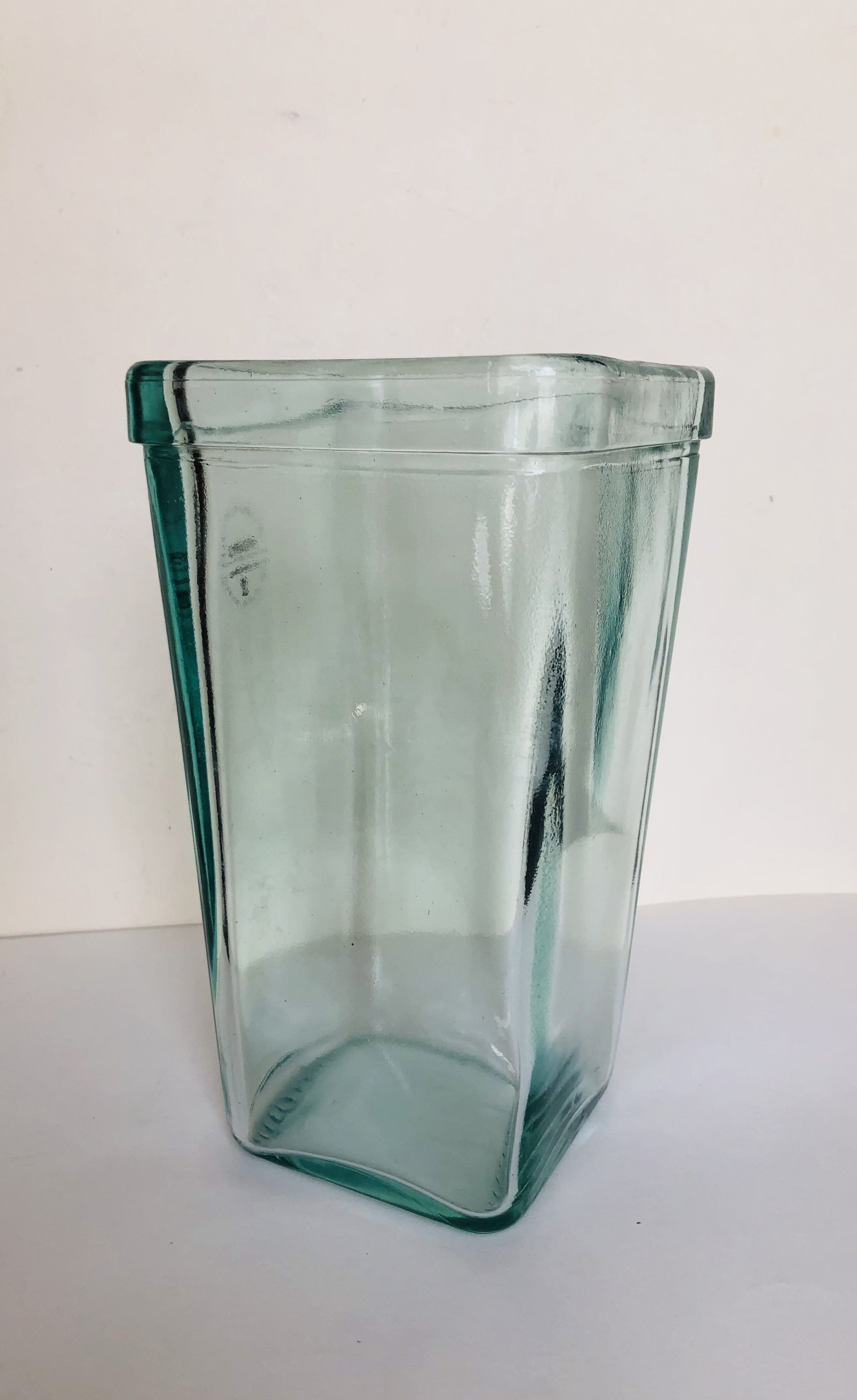 Vintage glass vase