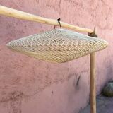 XXL rattan pendant light Natural rattan light