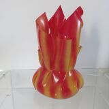 Draped chaplain lamp, Les Exclarares, in polycarbonate, 1980