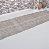 Oushak Hallway Vintage Runner Rug sku  1694