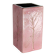 Vase Vallauris ceramic Leduc herbarium vintage pink 1960