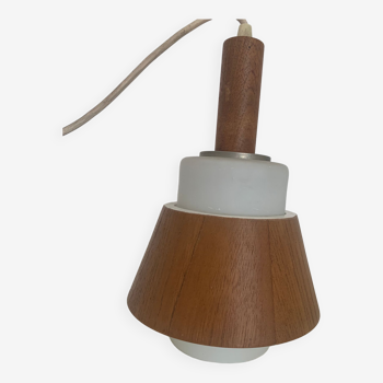 Suspension in opaline wood and melamine 1960