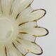 Yellow translucent blown glass pocket emptier