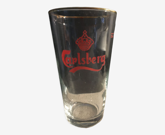 Ancien verre à bière Carlsberg