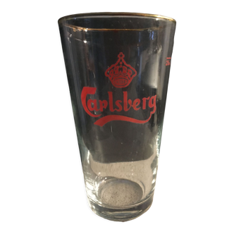 Old Carlsberg beer glass