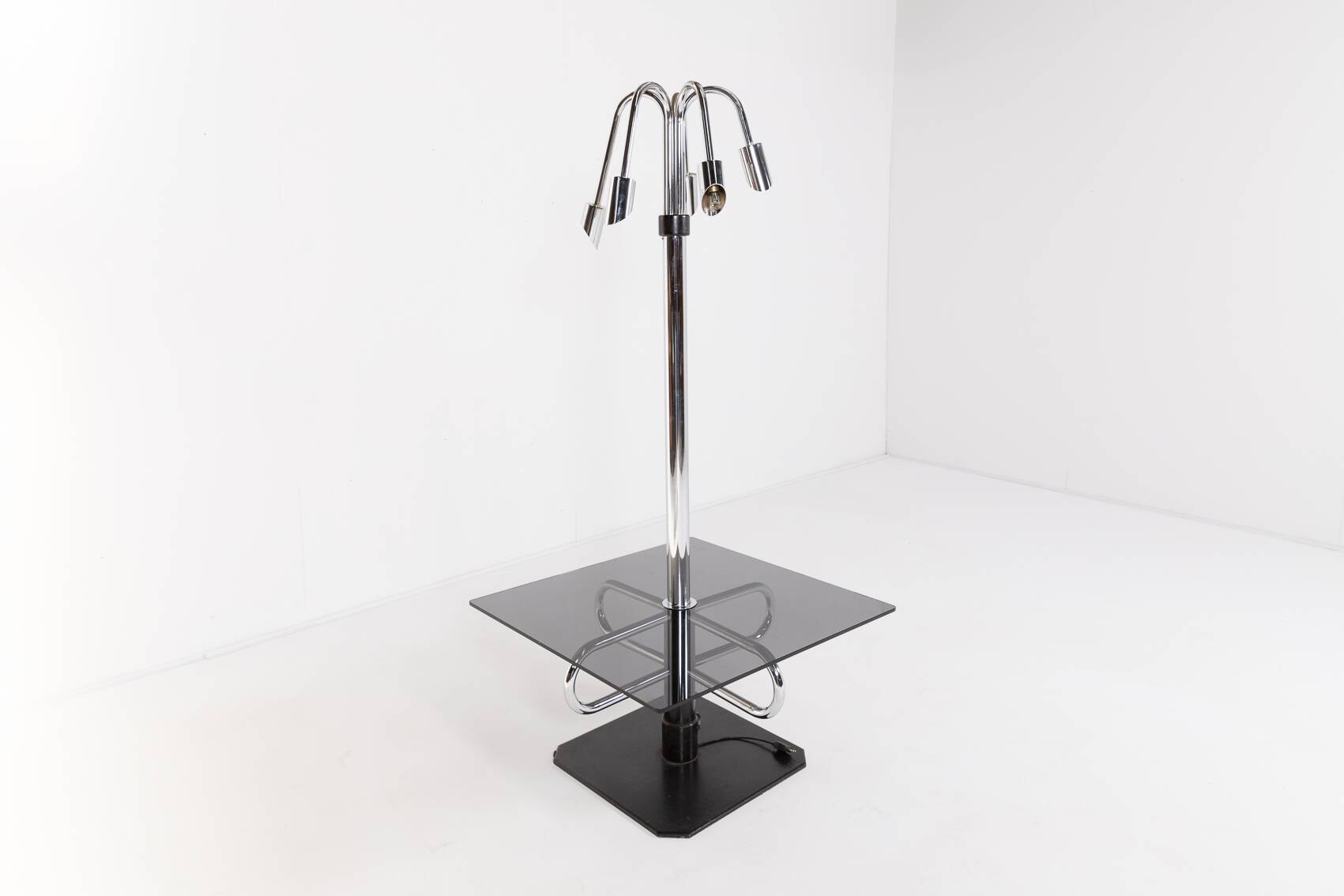 Italian Mid-Century Modern spectacular coffee table-side table, 1960's