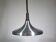 Space Age Design Chrome Pendant Lamp by Erco, Germany, 1960s
